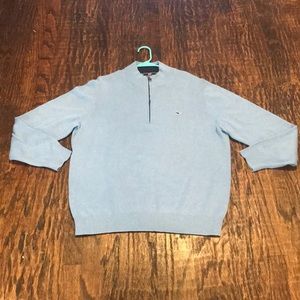 Vineyard Vines Cashmere Zip-Up Sweater